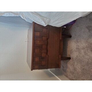 Carson Carrington Tessuto 2-drawer Night Stand