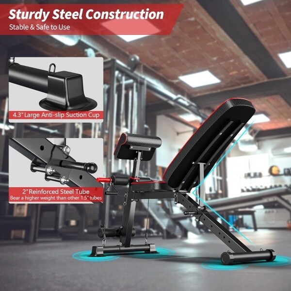 Convertible bench for clearance gym