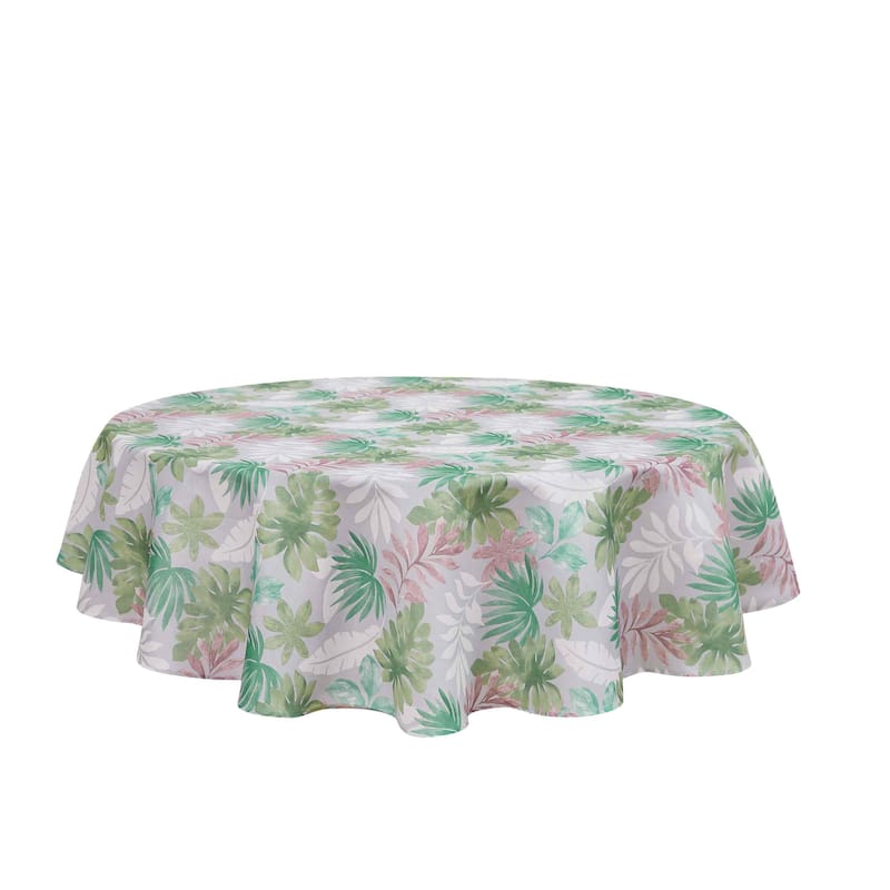 Izod Cove Palm 70" Round Tablecloth