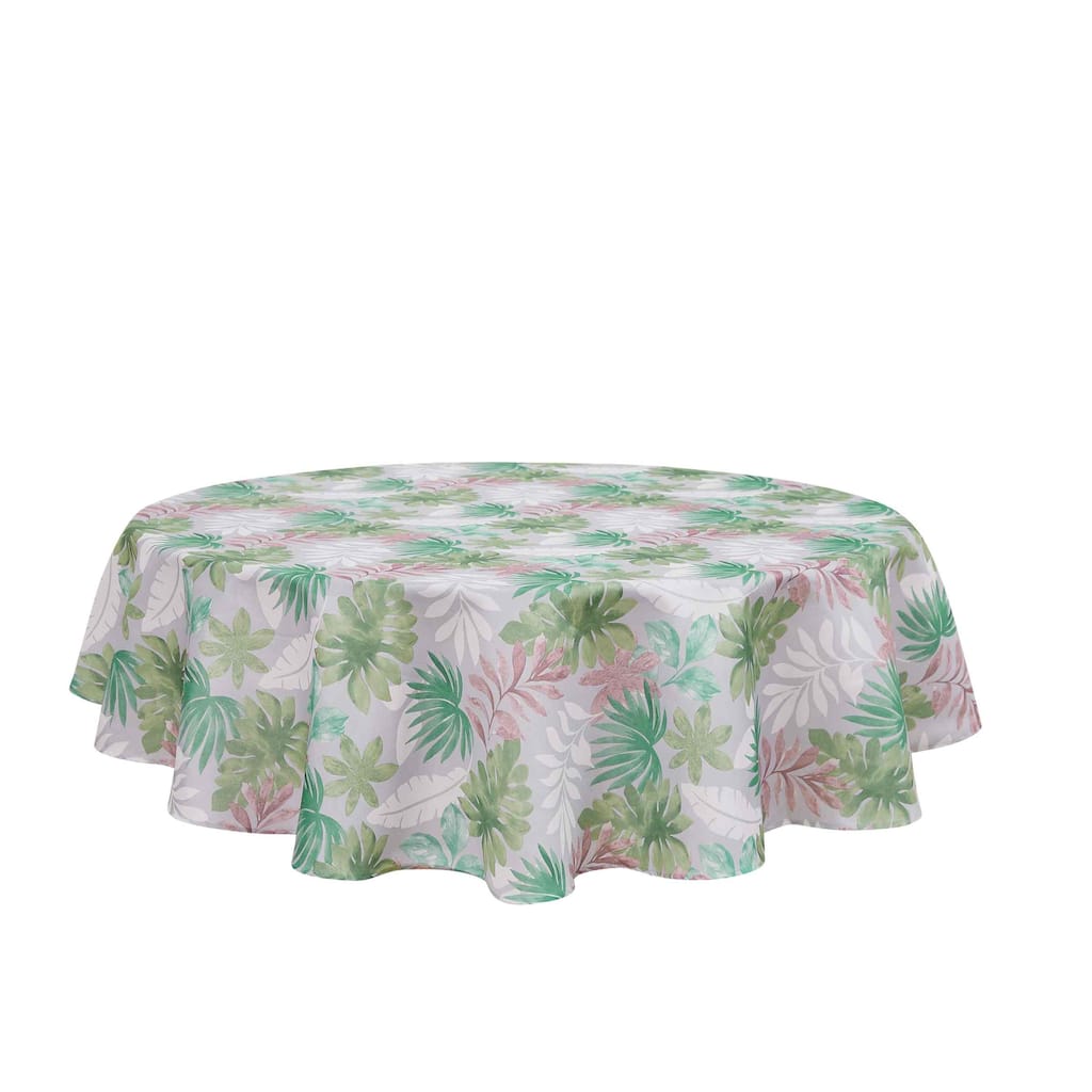 Izod Cove Palm 70" Round Tablecloth