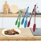 preview thumbnail 1 of 25, Stainless Steel Kitchen Tongs Set Silicone Cooking Tongs 3Pcs