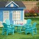 preview thumbnail 43 of 193, Laguna Kids Adirondack 5-Piece Square Table Dining Set