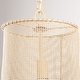 preview thumbnail 11 of 11, Farmhouse Mini Pendant Cylinder Rope Mesh Cage Kitchen Island Lights for Dining Room - 9.84" W x 19.29" H