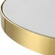 preview thumbnail 3 of 1, Uttermost Apex White Concrete Accent Table - 13"W x 24"H x 13"D