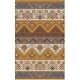 preview thumbnail 4 of 7, Hand-tufted Plumas Transitional Aztec Wool Area Rug