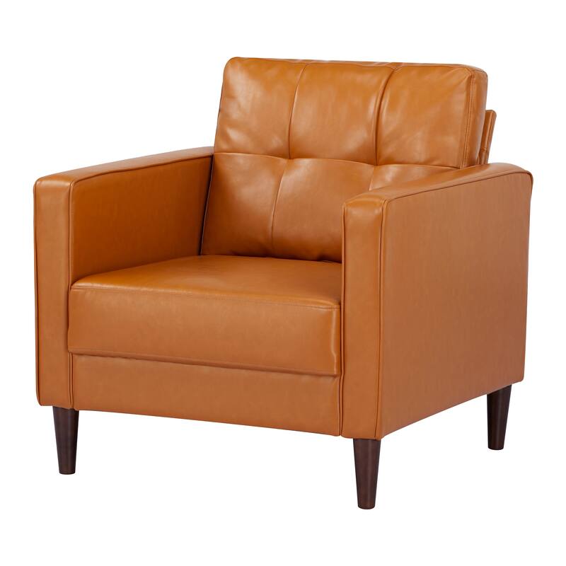 Artdeco Home Anza Faux Leather Arm Chair