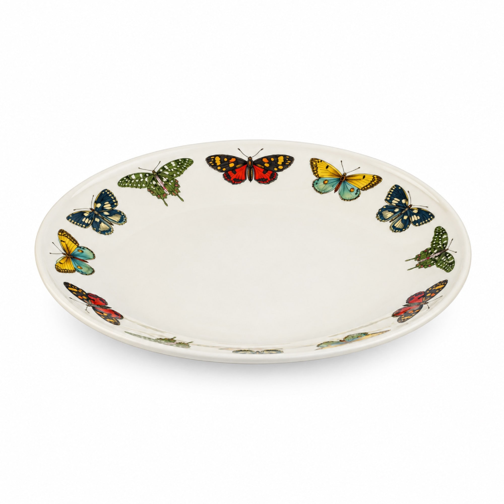 Portmeirion Botanic Garden Harmony Accents 12 Inch Coupe Plate - 12 inch