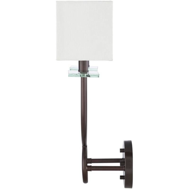 Loryn Classic Bronze 2-light Wall Sconce - 18.25"H x 13"W x 6.75"D