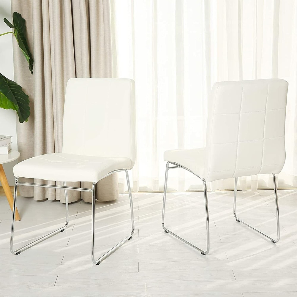 Overstock leather dining chairs deals