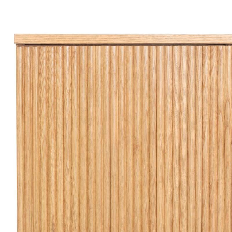 SAFAVIEH Couture Kristy Fluted Wood Desk