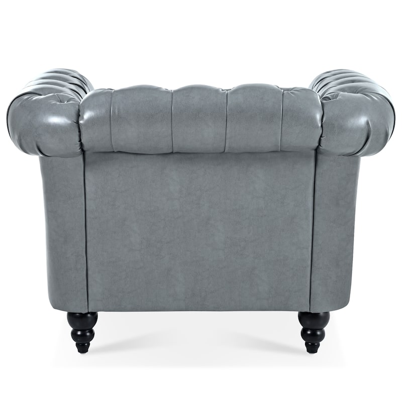 Classic Design Comfortable 1 Seater Sofa Accent Chair For Living Room