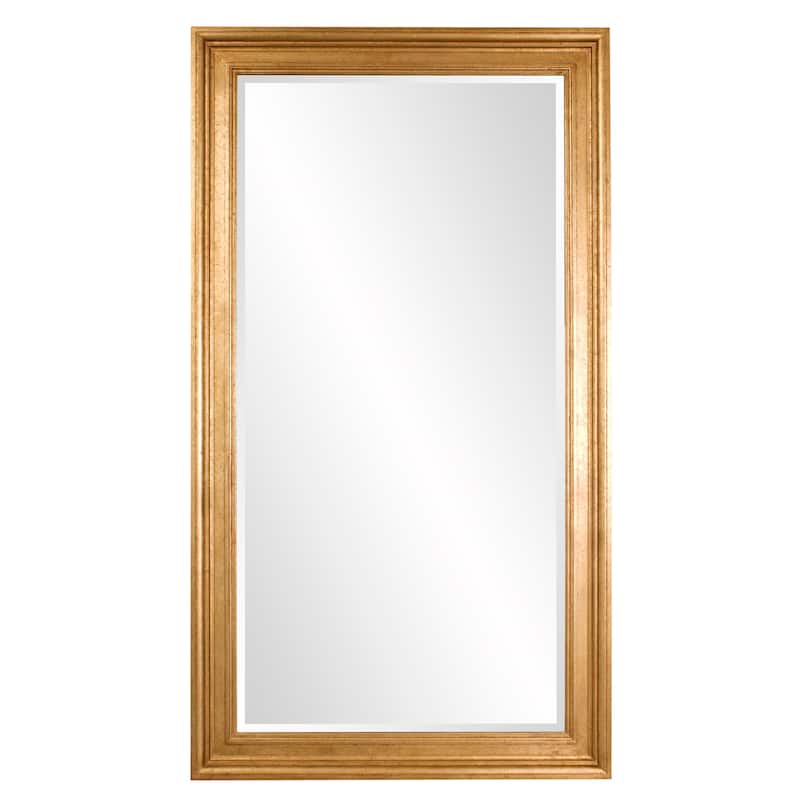 Allan Andrews Gold Wood Framed Full Length Chandler Wall Mirror