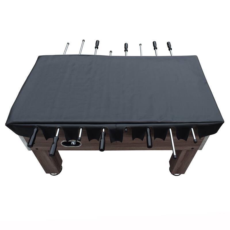 Hathaway 54-in Fitted Foosball Table Cover - Black