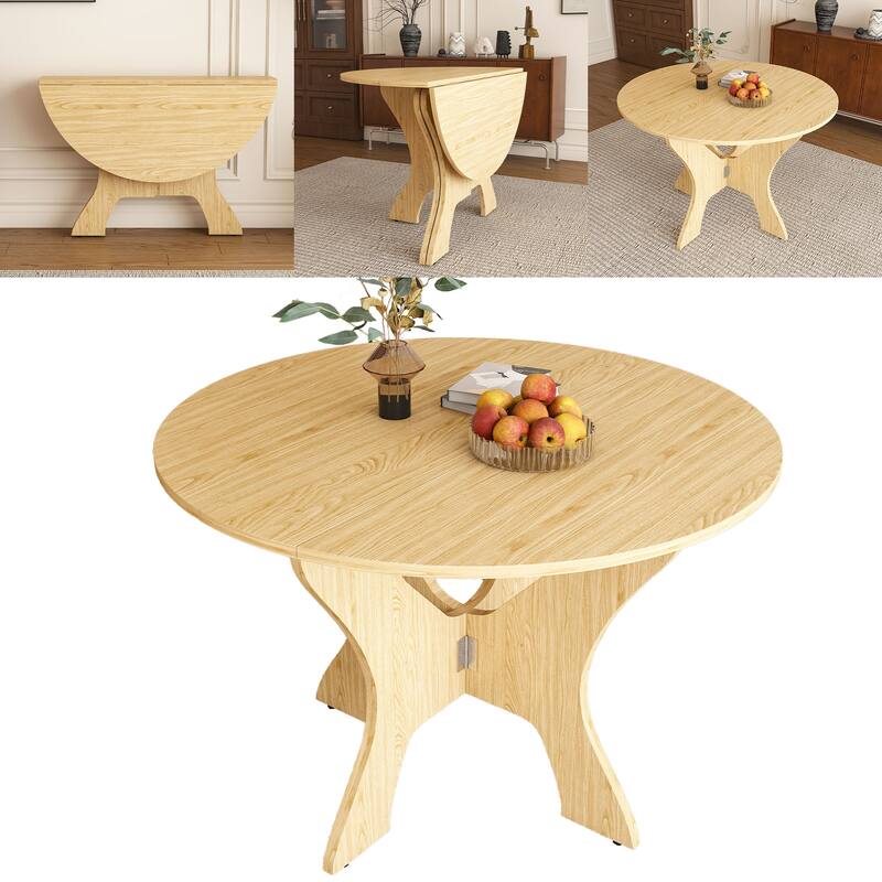 Waterproof Meeting Table Home Office Table, Folding Dining Table, Kitchen Table with Folded Profile