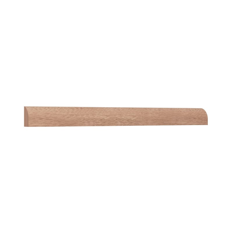 WM129: 7/16-in D x 11/16-in W x 96-in L Americraft Solid Hardwood Stain Grade Shoe Moulding
