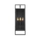 preview thumbnail 4 of 3, Lucian 3 Light Outdoor Wall Sconce