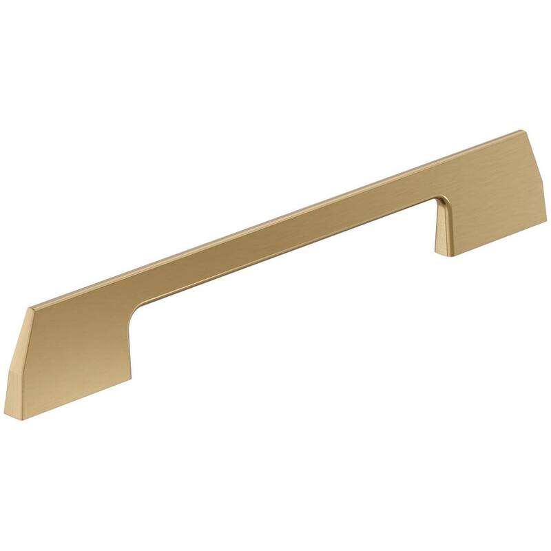 Amerock BP37304 Angle 6-5/16" Center to Center Handle Cabinet Pull - Champagne Bronze