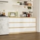 preview thumbnail 19 of 65, 63"W 9 Drawer Dresser Accent Dresser for Living Room Bedroom Chest