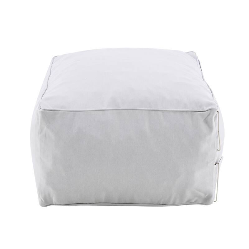 Christopher Knight Home - Outdoor Olefin Bean Bag Ottoman Modular Patio Lounge