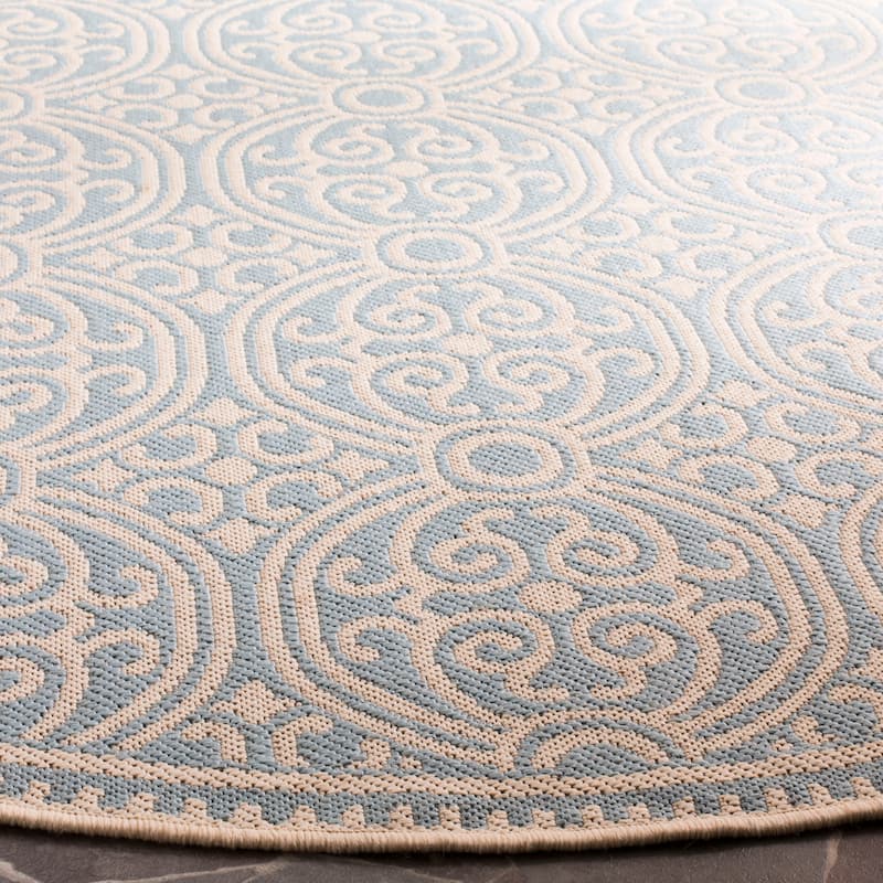 SAFAVIEH Linden Myriame Indoor/ Outdoor Waterproof Patio Backyard Rug