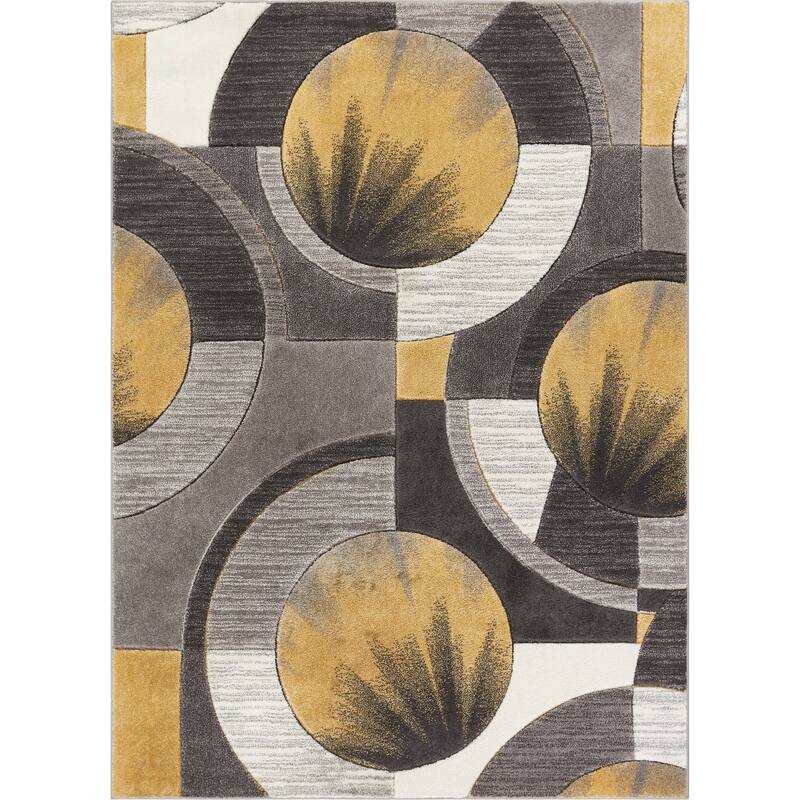 Well Woven Ruby Yolo Modern Area Rug