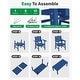 preview thumbnail 5 of 8, WINSOON 7-Piece HIPS All Weather Outdoor Patio Dining Sets with Umbrella Hole, 1-Table and 6-Chairs