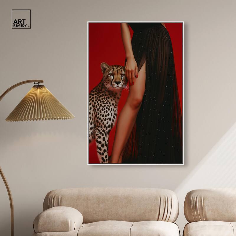 Wild at Heart Canvas by Art Remedy