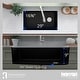 preview thumbnail 53 of 65, Karran Undermount Quartz 32 in. Single Bowl Kitchen Sink Kit