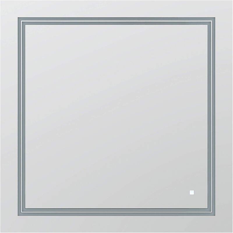 AQUADOM Soho Led Lighted Mirror for Bathroom Defogger, Backlit and Front-Lit