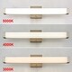 preview thumbnail 15 of 17, 25 Inch LED BATHROOM VANITY LED LIGHT with Acrylic shade 25W Oril Rub Bronze