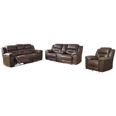 Signature Design by Ashley Stoneland 3-Piece Upholstery Package - 90" W x 41" D x 42" H
