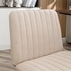 preview thumbnail 19 of 31, Armless Swivel Office Chair with Metal Base, 360 Swivel Ergonomic Computer Chair, Adjustable Height Fabric Task Chair - N/A