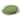 Nuu Garden Outdoor 2-Pack 15'' x 1.4" Green Round Chair Seat Cushions with Straps