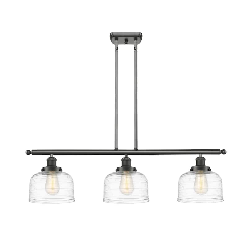 Innovations Lighting Bell - 3 Light 36" Island Light - 8" Shade