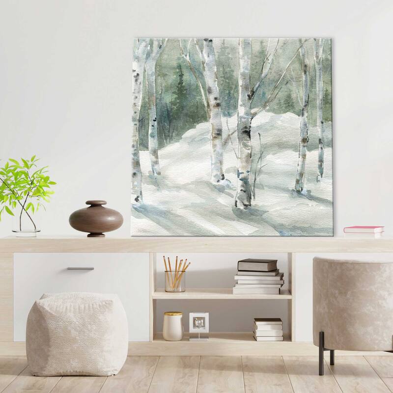 "Winter Wonderland II" by Carol Robinson Print on Canvas
