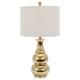 Copper Grove Arans Table Lamp with Off-white Drum Shade (26.5)