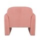 preview thumbnail 38 of 42, Stylish and Minimalist Single Sofa Chair with Arms and Pillow, Armchair, Accent Chair for Living Room, Bedroom, Study