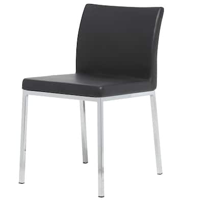 Kahlo Mid-Century Modern Leather Dining Chair