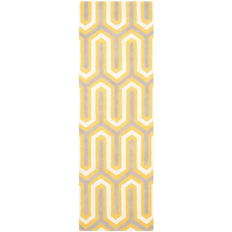SAFAVIEH, Handmade Cambridge Faiza Modern Moroccan Wool Rug