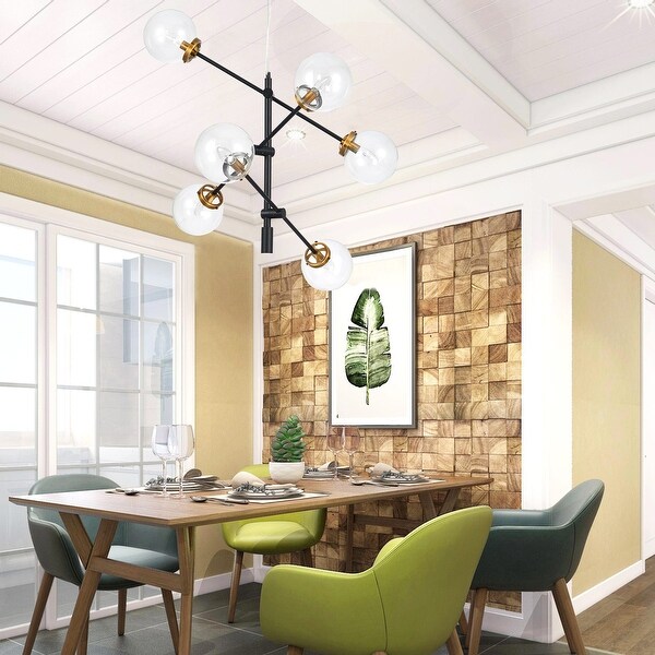 modern sputnik chandelier