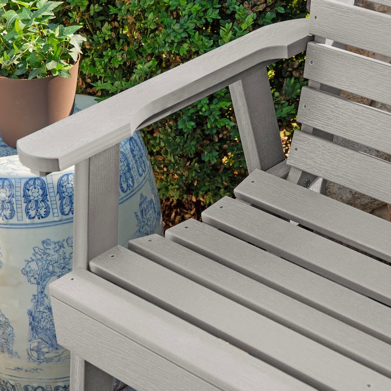 HIGHWOOD Weatherly 5-foot Eco-friendly Synthetic Wood Garden Bench