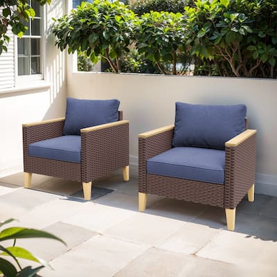 Modular Outdoor Chair Patio Chairs Set of 2