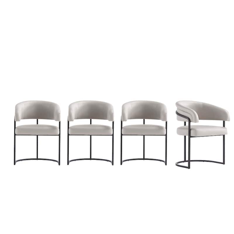 Manhattan Comfort Augusta Modern Leatherette Upholstered Dining Chair