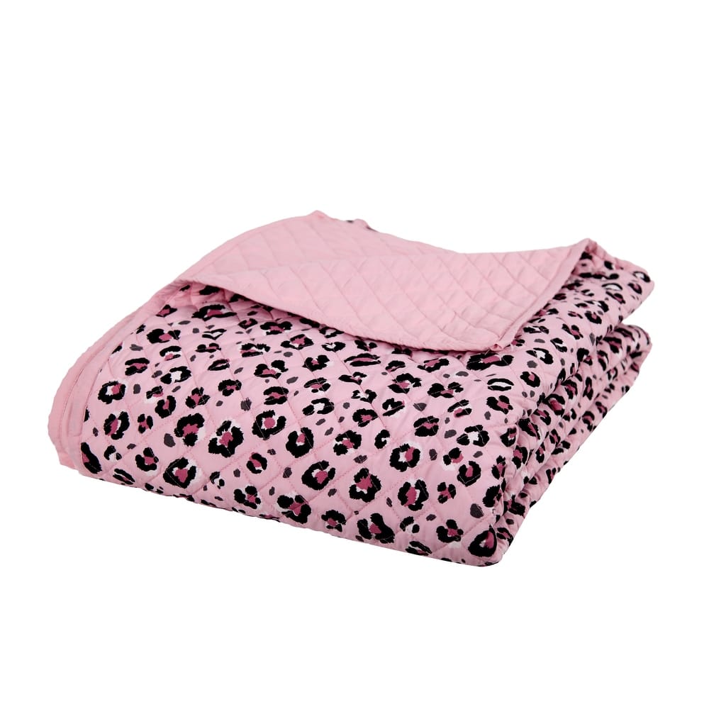 Kidz Mix Cheetah Girl Power Quilt Set