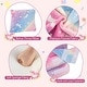 preview thumbnail 7 of 15, Flannel Kids Sofa Bed with Glow Patterns and Foldable Lounger Design - Mattress: 66" × 26" × 4" (L × W × H)