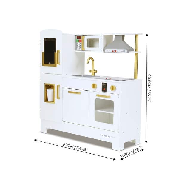 Teamson Kids Little Chef Munich Kids Wooden Play Kitchen