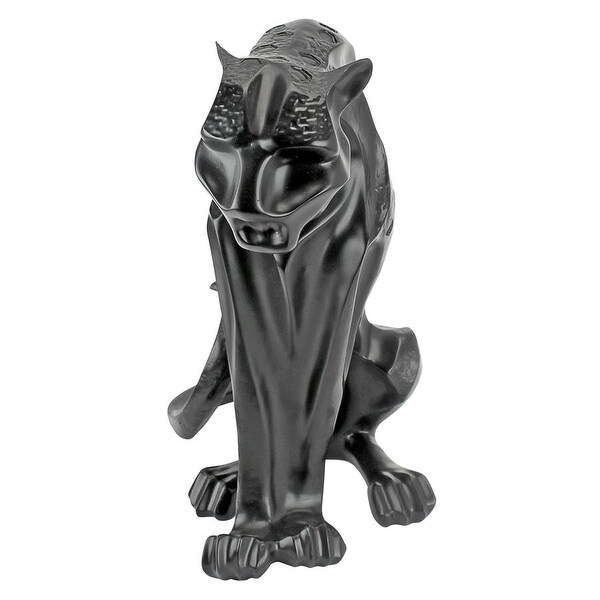black jaguar figurine