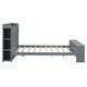 preview thumbnail 18 of 63, Platform bed with LED lights and USB port