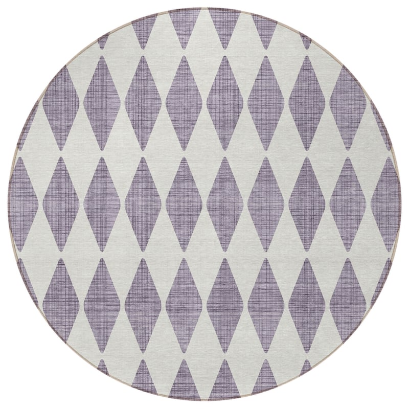 HomeRoots Geometric Transitional Rectangle Outdoor Rug