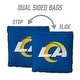 preview thumbnail 4 of 3, Los Angeles Rams NFL Dual Sided Pro Stop & Slide Cornhole Bags
